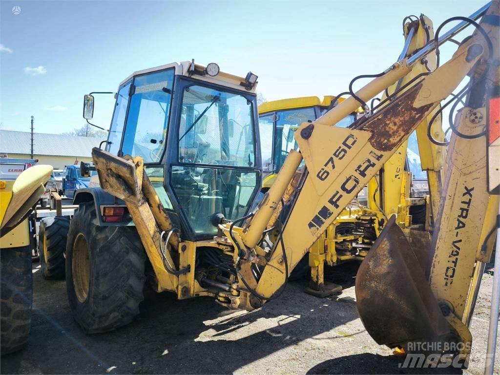 Ford 675d Ładowacze i koparki czołowe