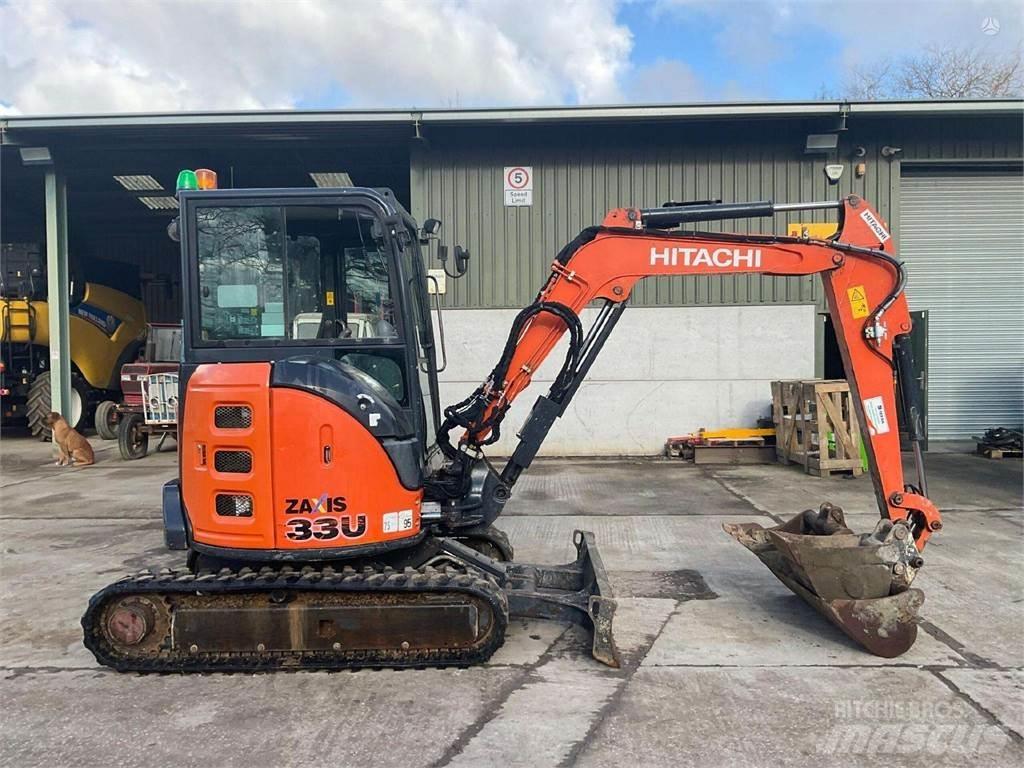 Hitachi Zaxis 33U Koparki gąsienicowe