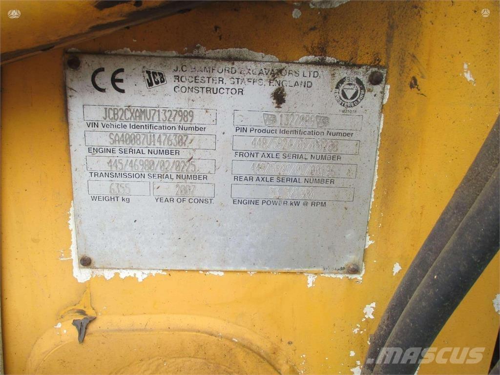 JCB 2CX Ładowarki kołowe