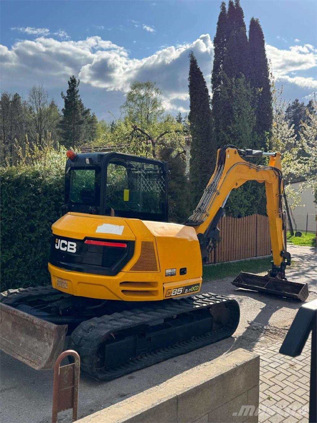 JCB 85Z-1 Koparki gąsienicowe