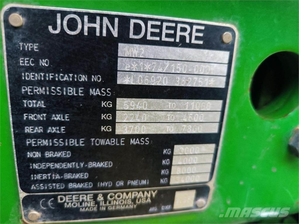 John Deere 6920 Ciągniki rolnicze