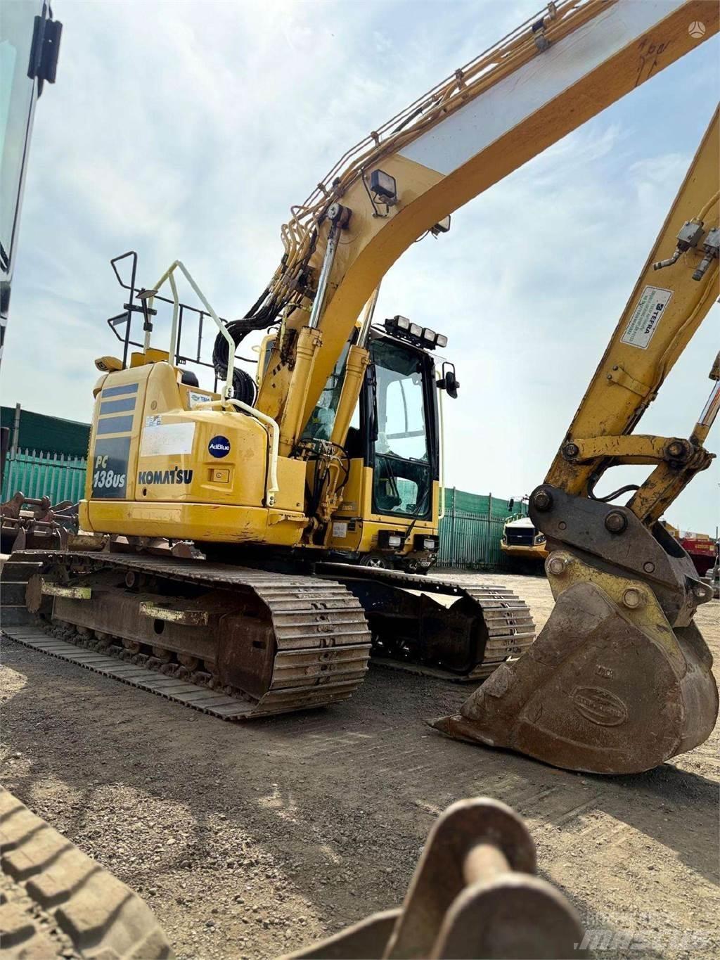Komatsu PC138US Koparki gąsienicowe