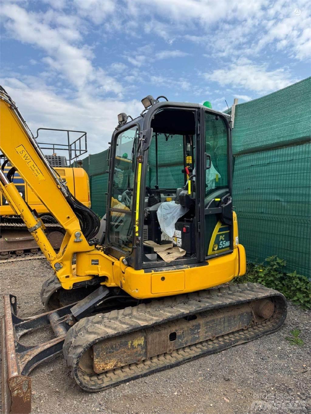 Komatsu PC55MR-5 Koparki gąsienicowe