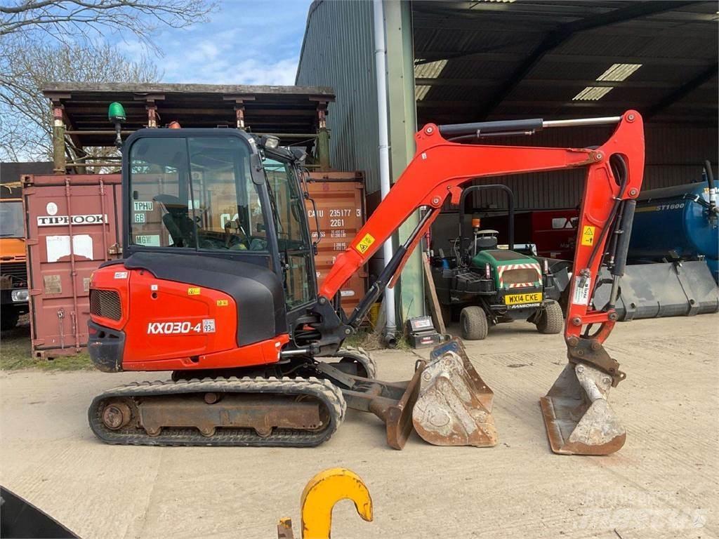 Kubota KX030-4 Minikoparki