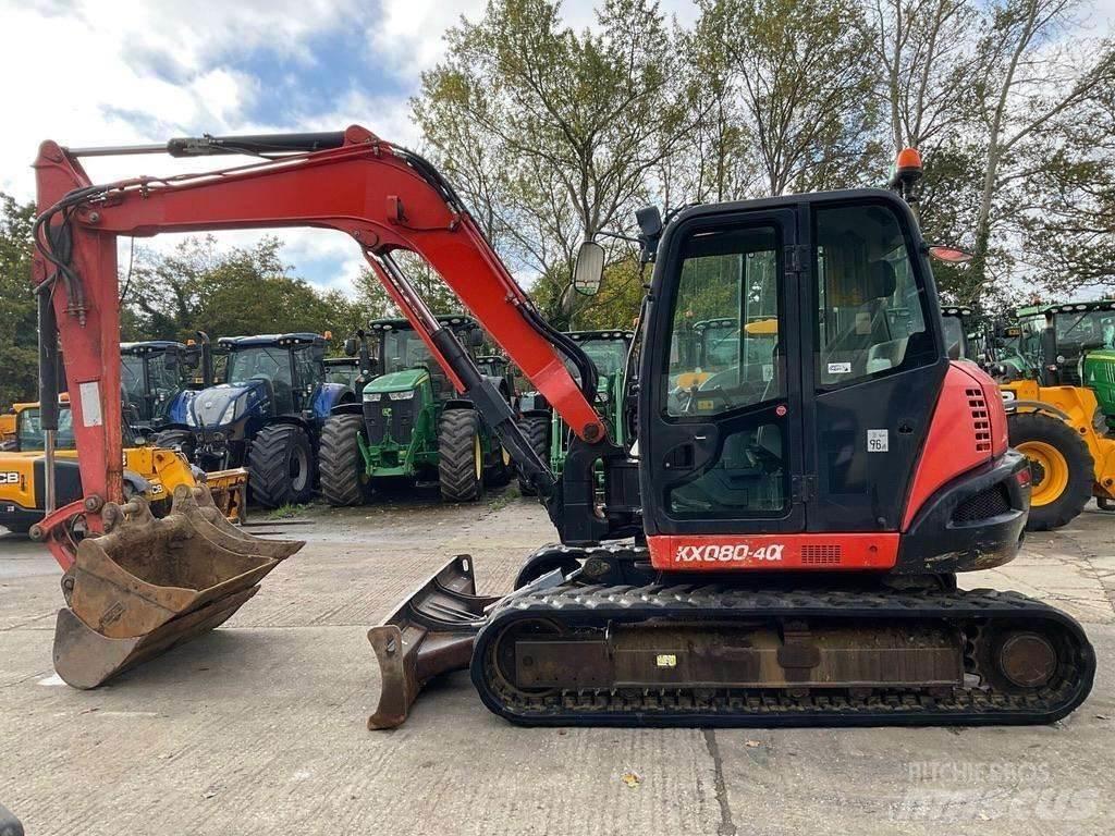Kubota KX080-4 Koparki gąsienicowe