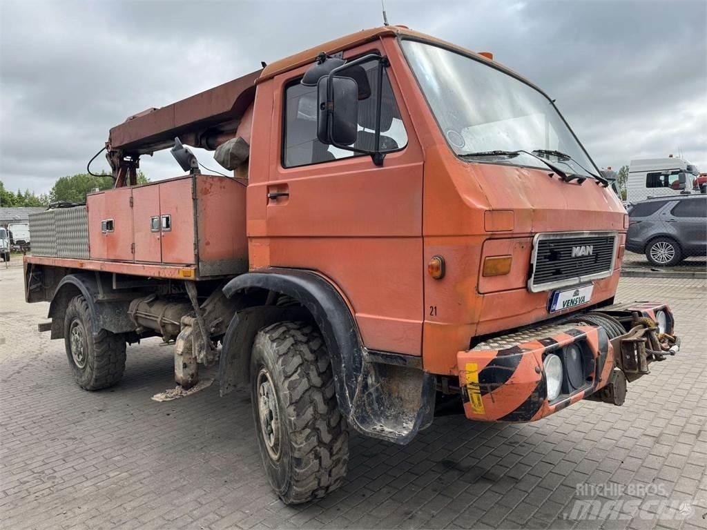 MAN 9.150 4x4 14m. Podnośniki koszowe