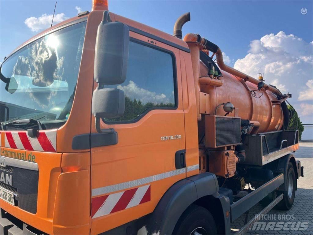 MAN TGM 18.290 Kombi / koparki ssące