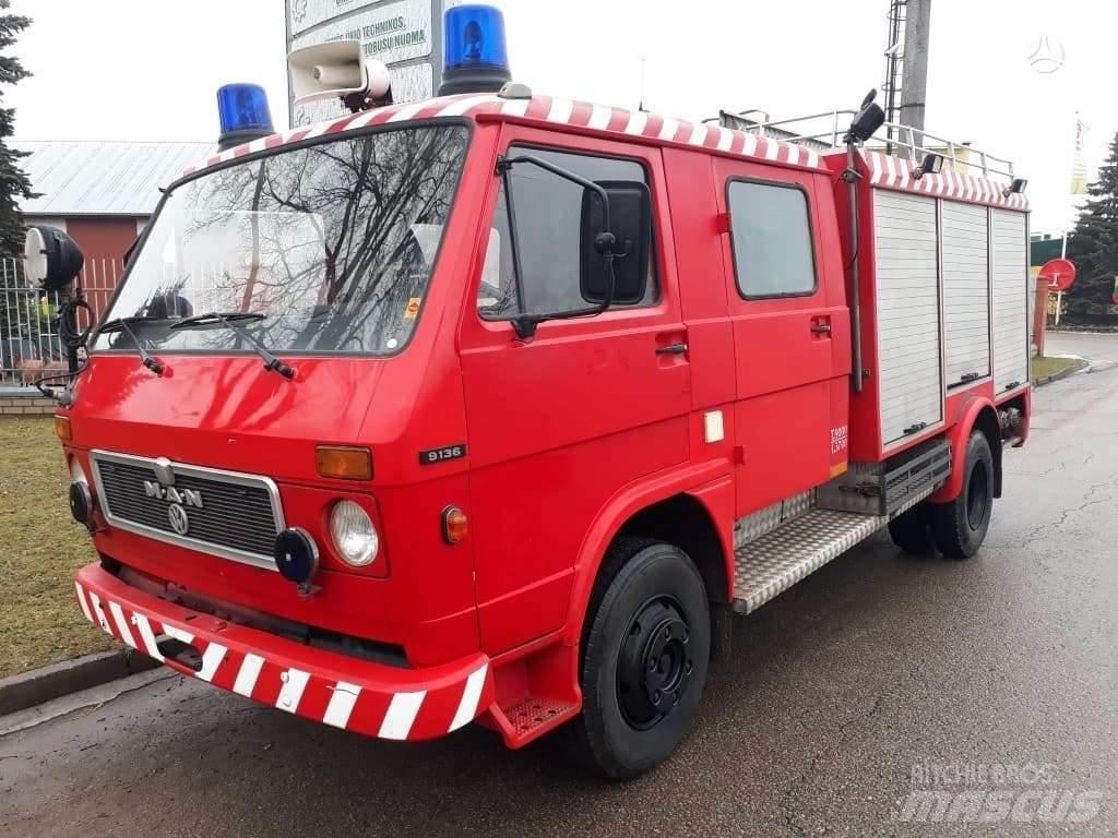 MAN VW 9136 Wozy strażackie