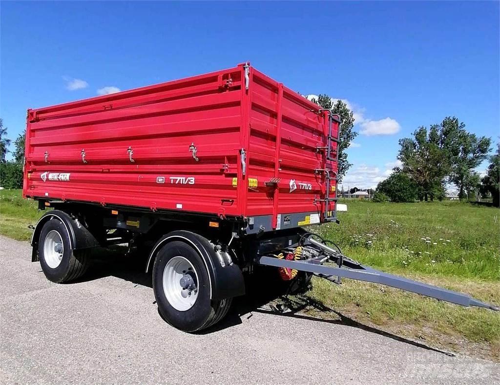 Metal-Fach T711/3 Przyczepy zbożowe