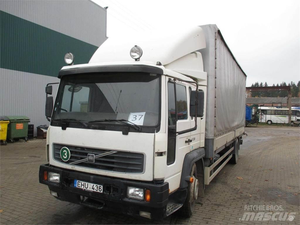 Volvo FL6 Ciężarówki firanki