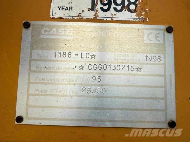 CASE 1188 Koparki gąsienicowe