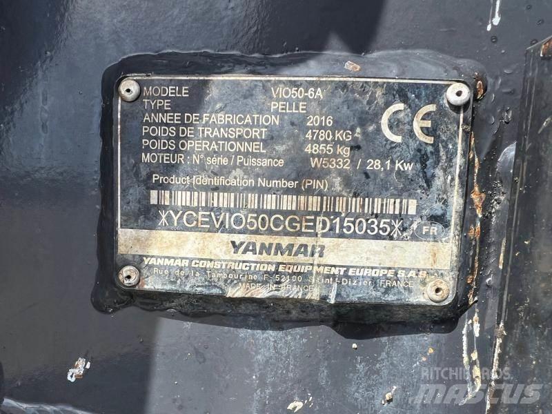 Yanmar ViO50 Minikoparki