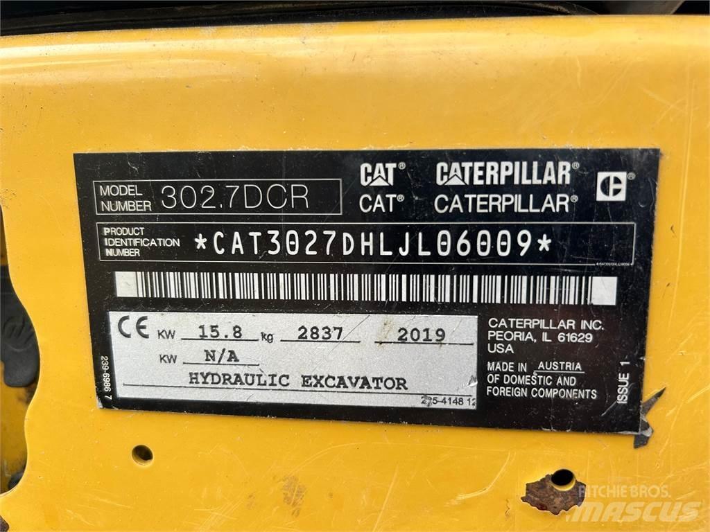 CAT 302.7D CR Minikoparki