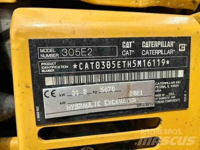 CAT 305CR Minikoparki