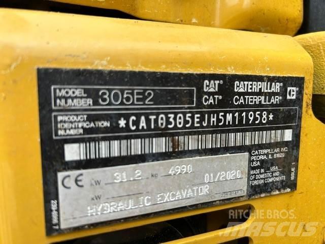 CAT 305E2 Minikoparki