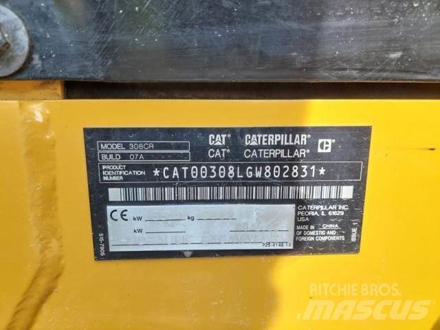 CAT 308 Minikoparki