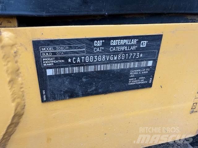 CAT 308 Minikoparki