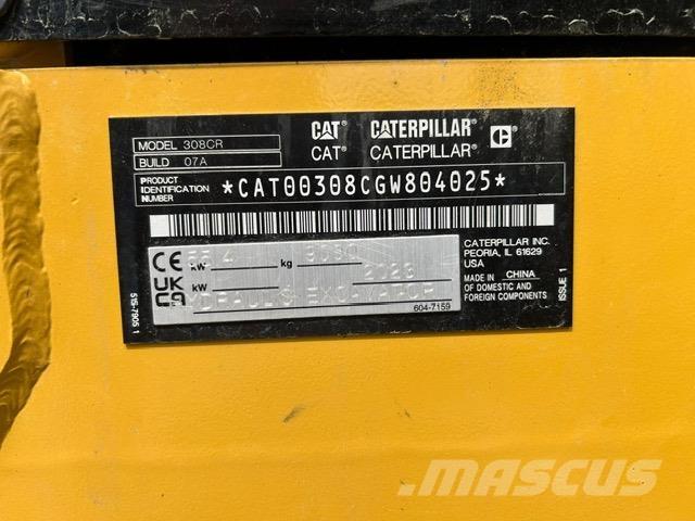 CAT 308-07 Minikoparki