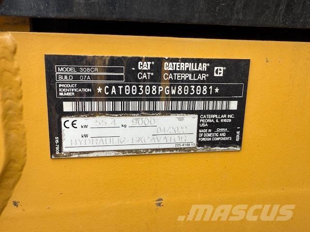 CAT 308-07 Minikoparki