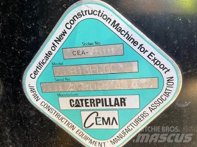 CAT 313 FL GC Koparki gąsienicowe