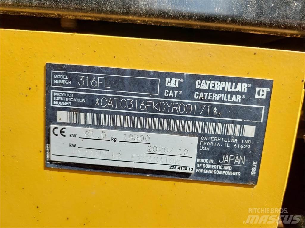 CAT 316FL Koparki gąsienicowe