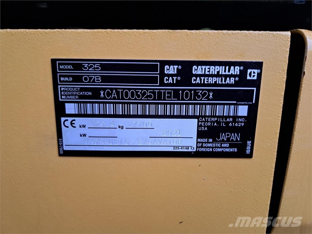 CAT 325 Koparki gąsienicowe