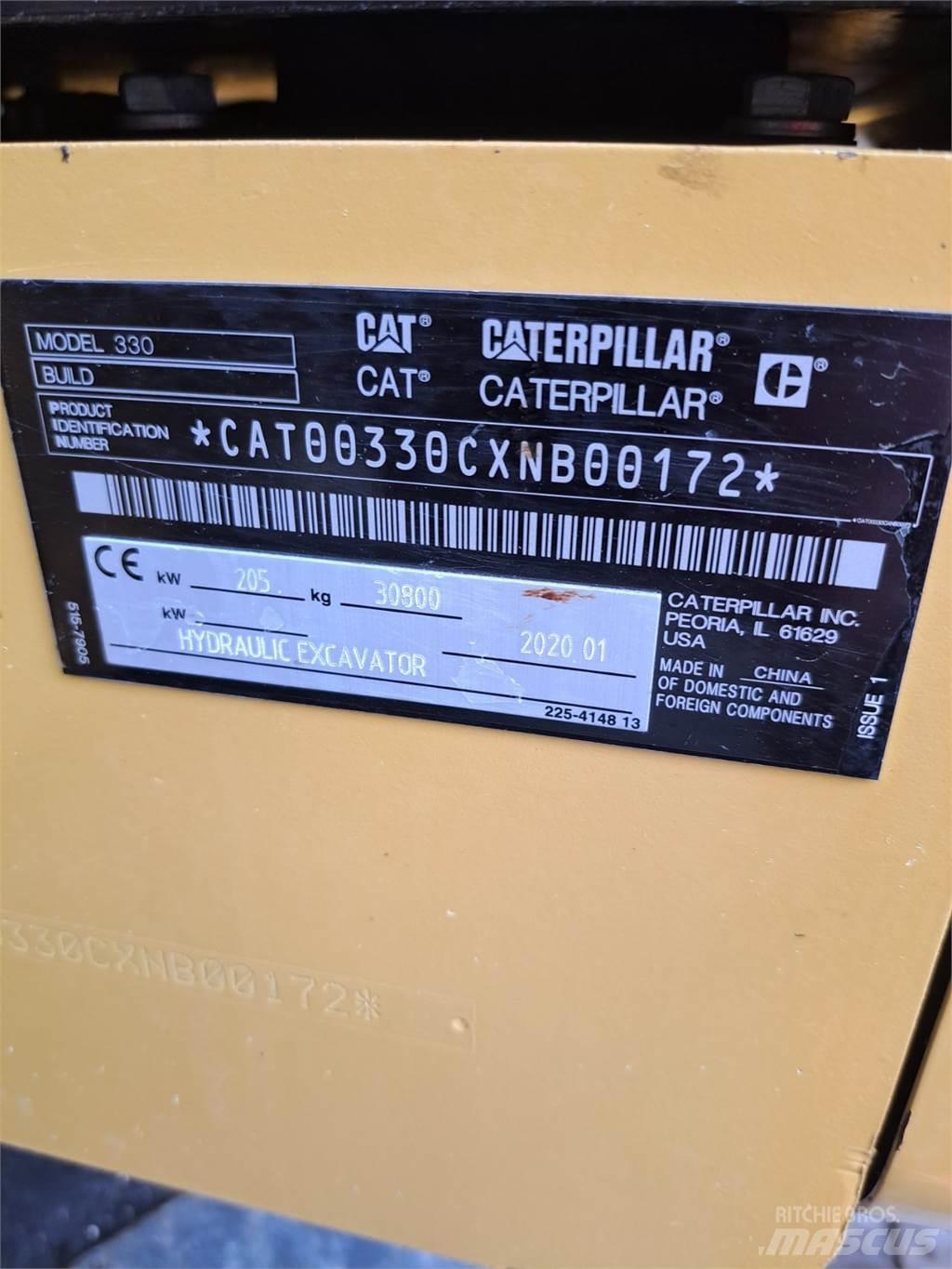 CAT 330 Koparki gąsienicowe