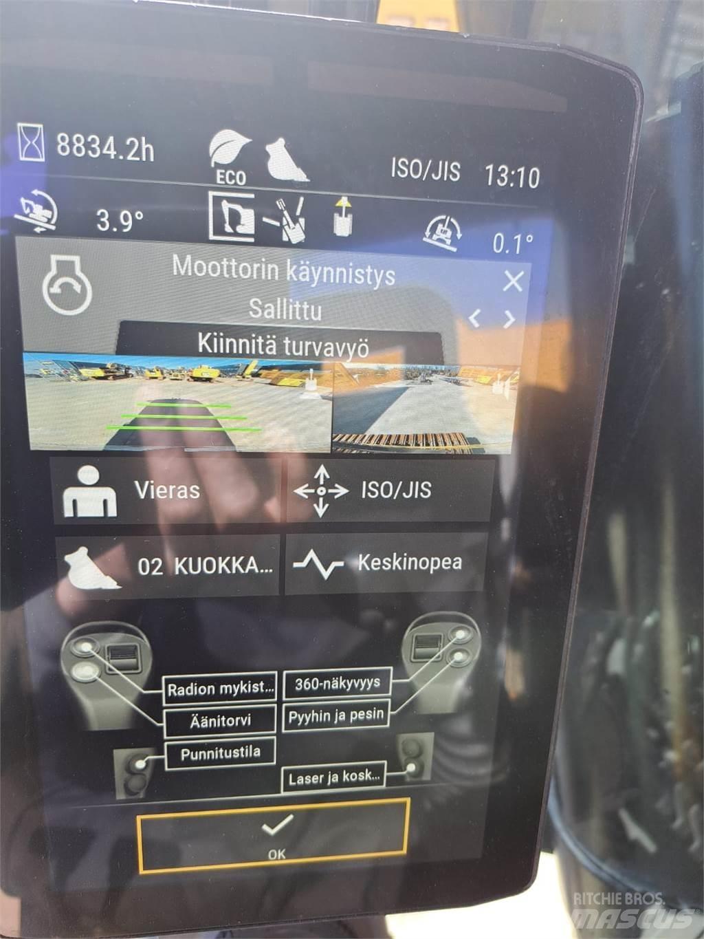 CAT 352 Koparki gąsienicowe