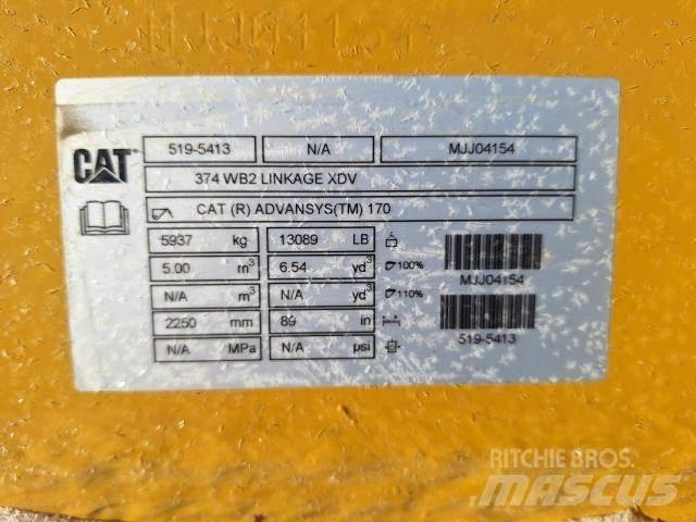 CAT 374 Koparki gąsienicowe