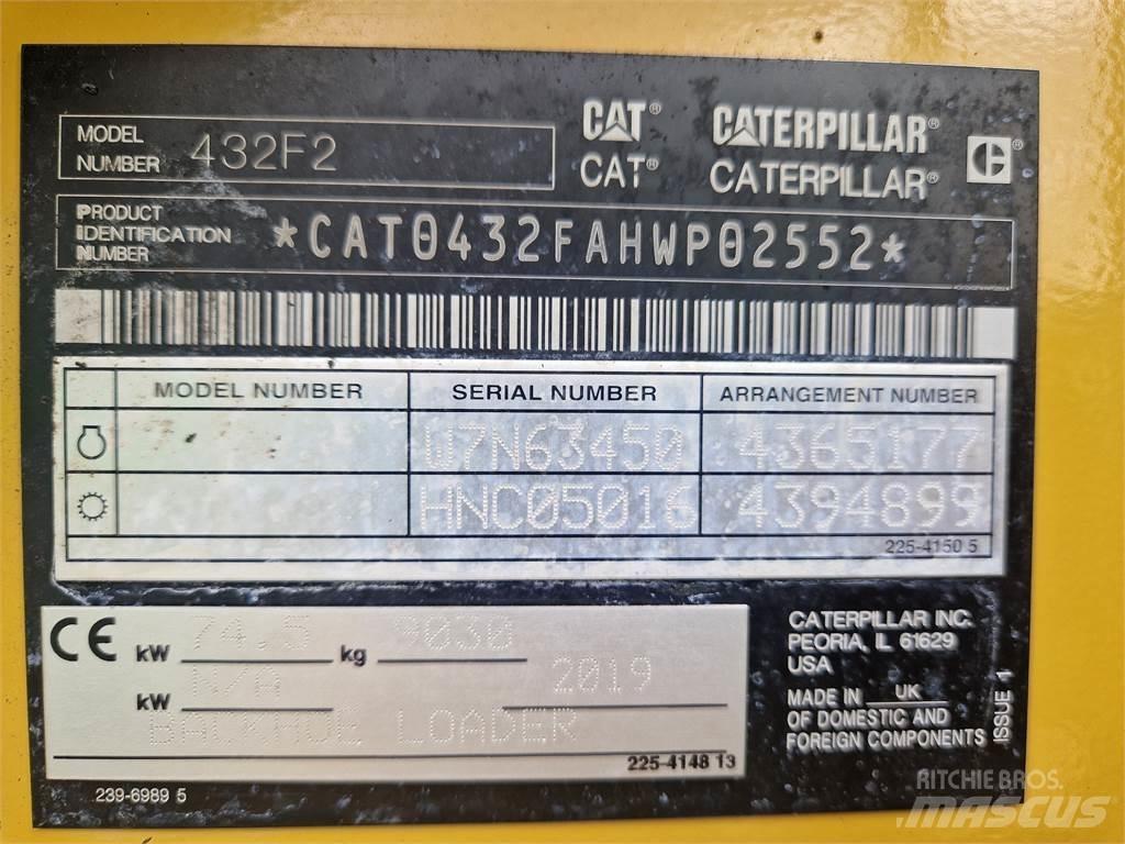 CAT 432F2 Koparko-ładowarki
