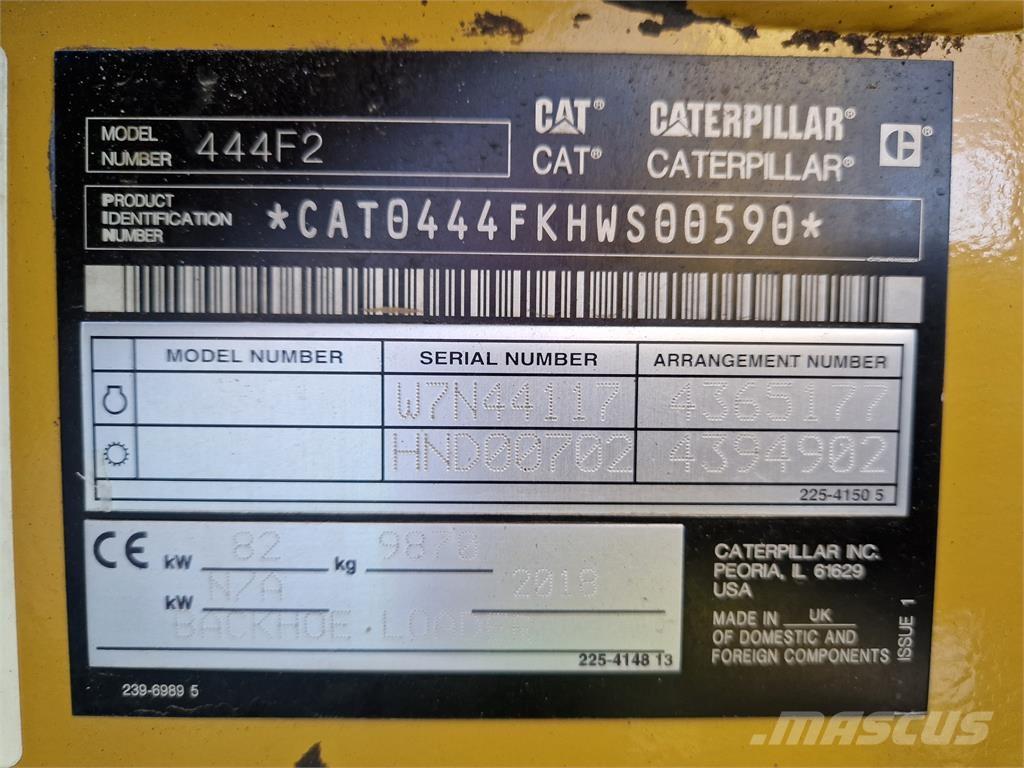 CAT 444F2 Koparko-ładowarki