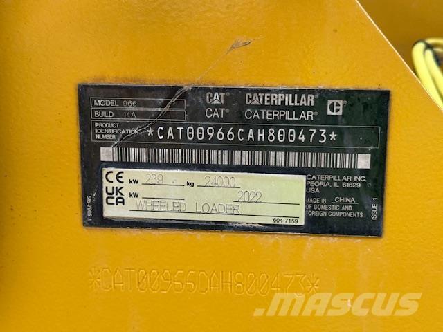CAT 966 Ładowarki kołowe