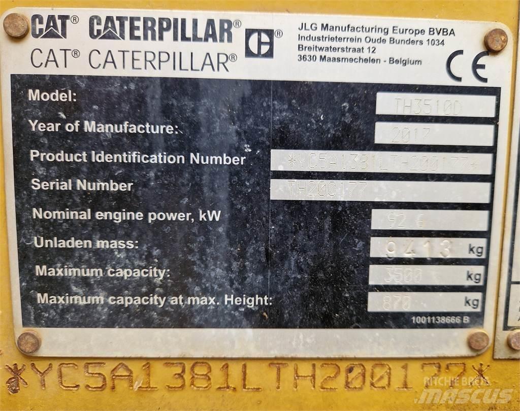 CAT TH3510D Ładowarki teleskopowe