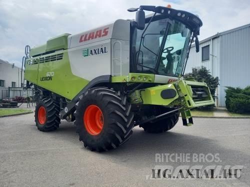 CLAAS Lexion 670 Kombajny zbożowe