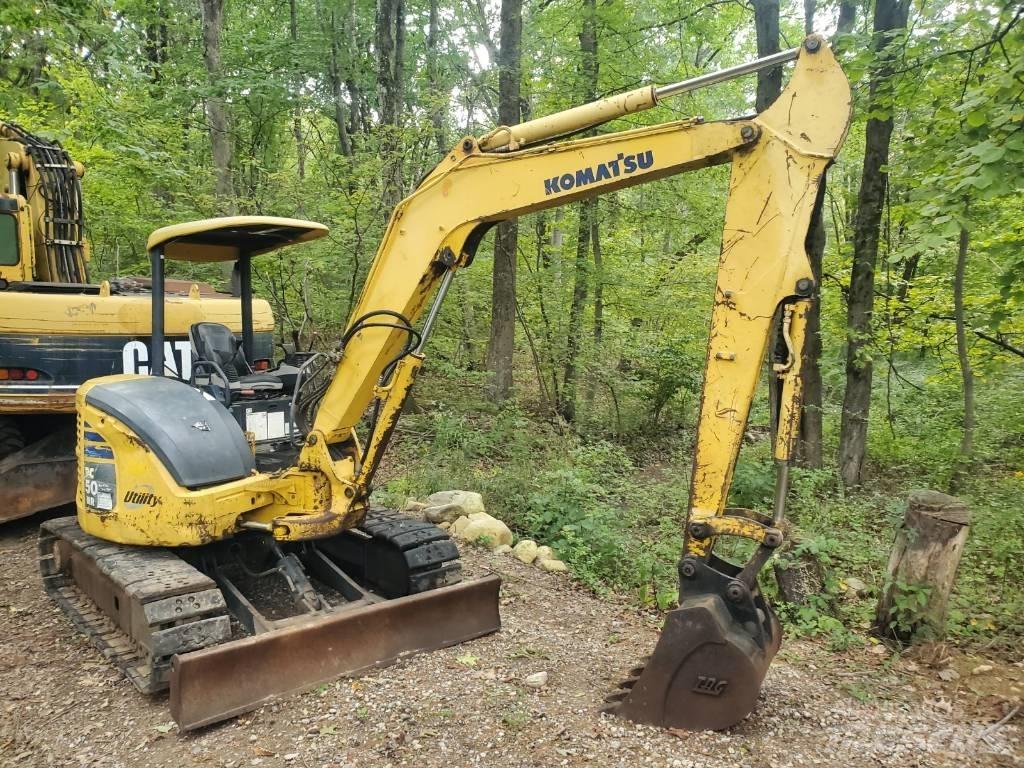 Komatsu PC50MR-2 Minikoparki