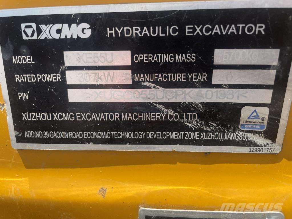 XCMG XE 55 U Minikoparki