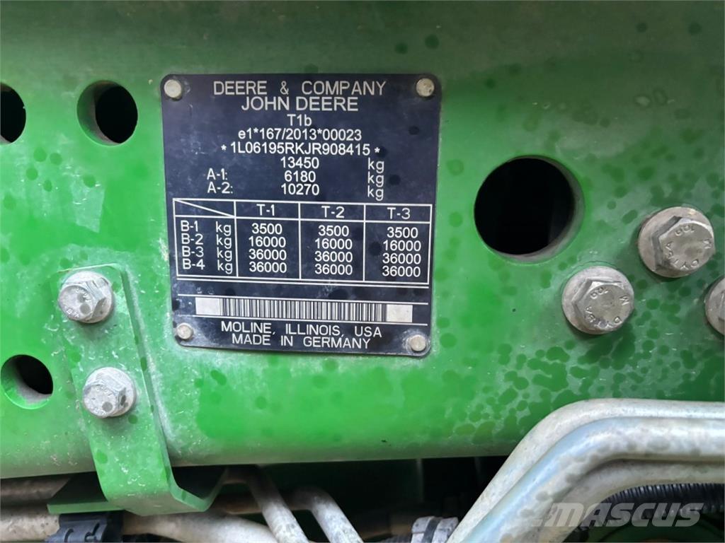 John Deere 6195R Ciągniki rolnicze