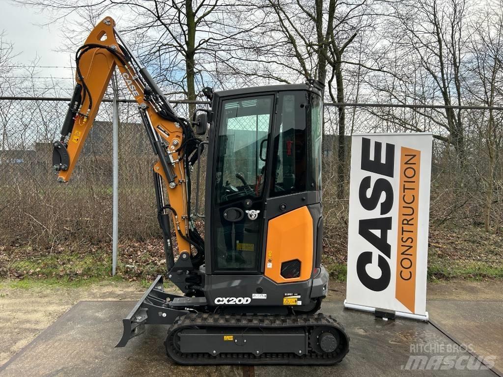 CASE CX20D Minikoparki