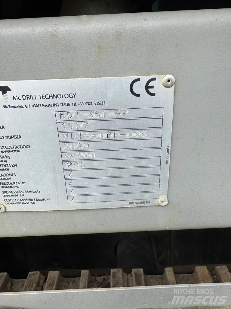  MDT 550 BP Ciężkie wiertnice