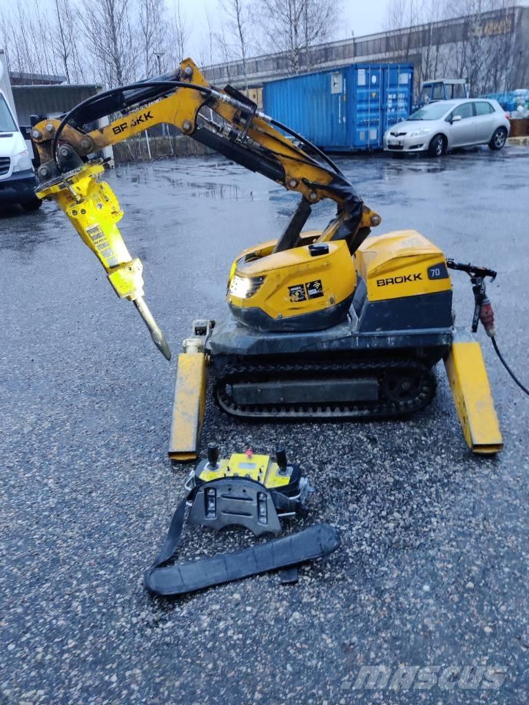Brokk 70 Koparki wyburzeniowe