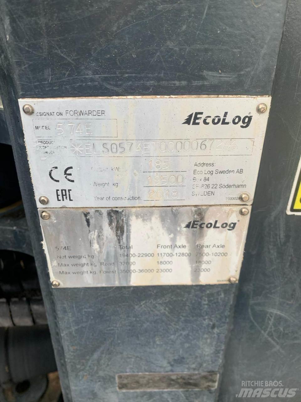 Eco Log 574 E Forwardery
