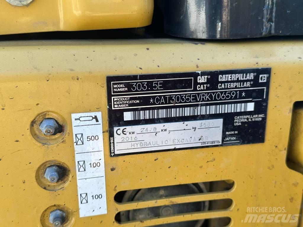 CAT 303.5 Minikoparki