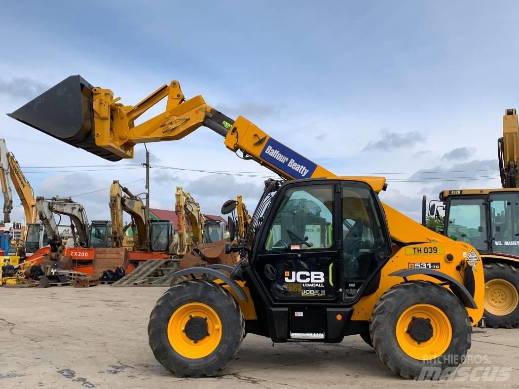 JCB 531-70 Ładowarki rolnicze