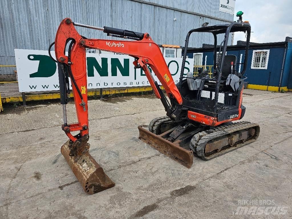 Kubota U 27-4 Minikoparki