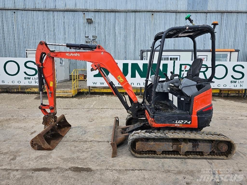 Kubota U 27-4 Minikoparki
