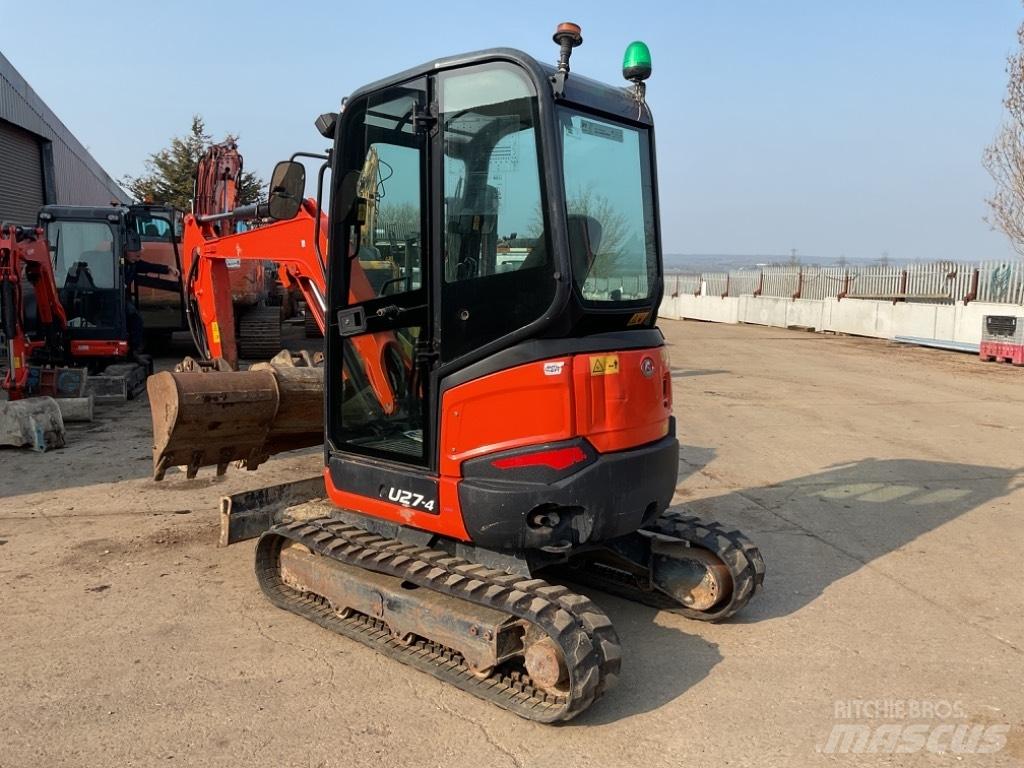 Kubota U27-4 Minikoparki