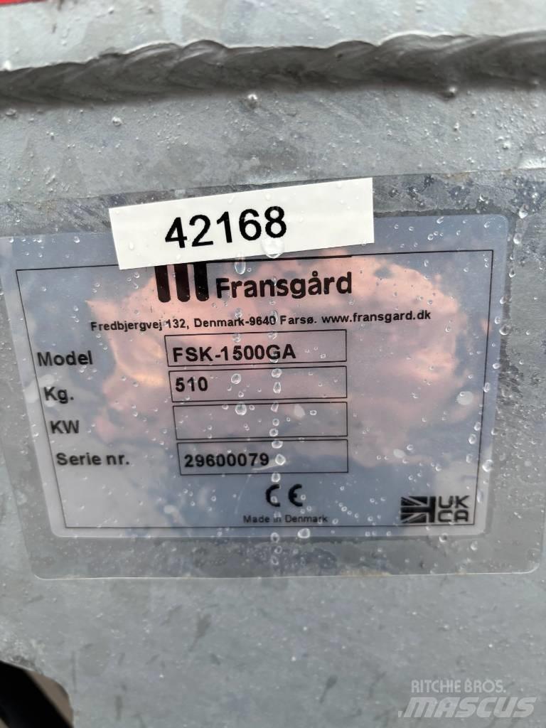 Fransgård FSK-1500 Piaskarki i solarki