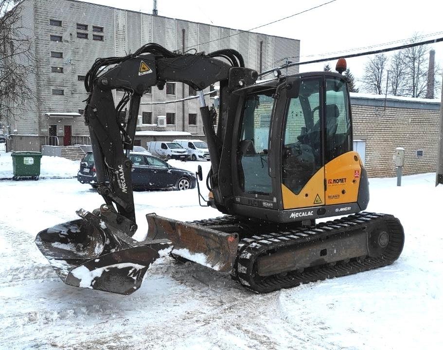 Mecalac 8 M CR Koparki gąsienicowe