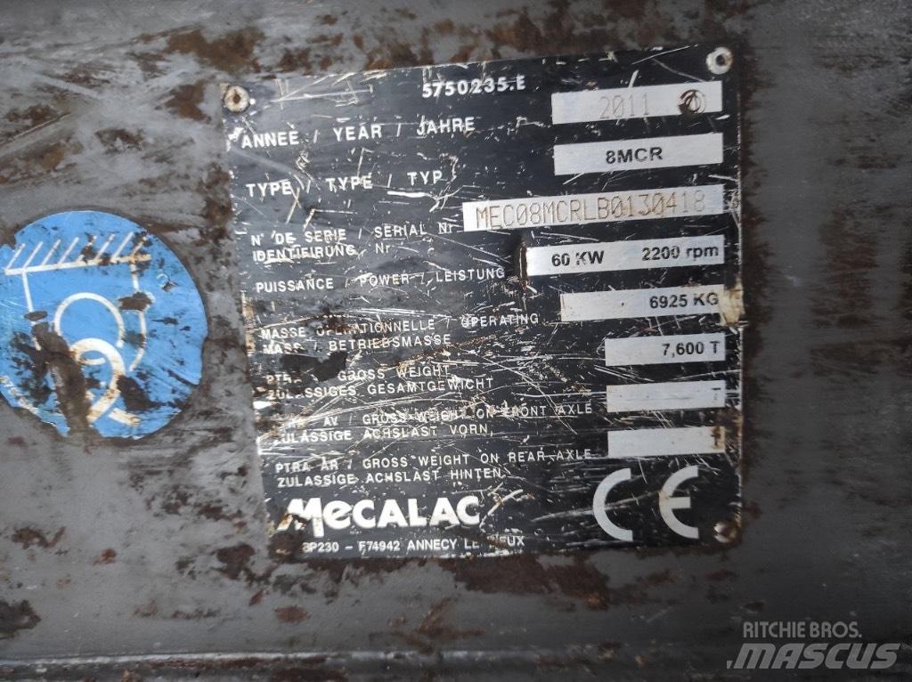Mecalac 8 M CR Koparki gąsienicowe