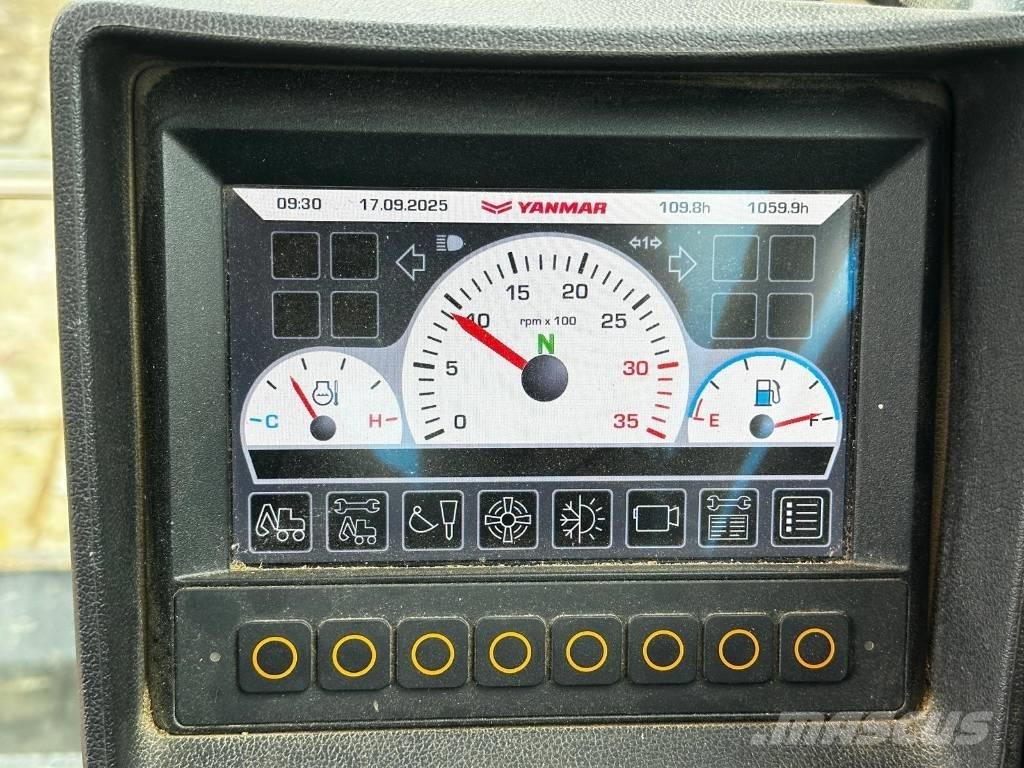 Yanmar B 110 W Koparki kołowe